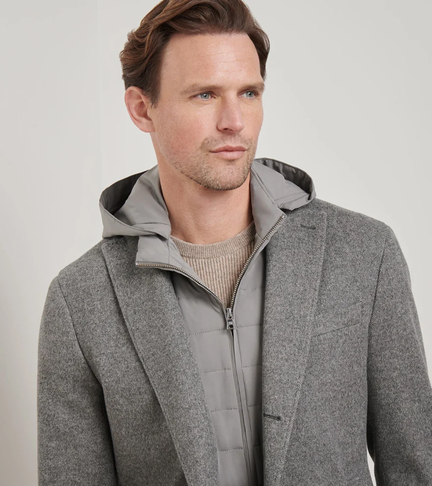 Oxford City Coat in OSLO GREY - Alternate Image 5