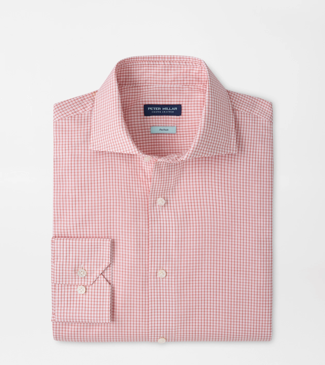 Kenneth Cotton Sport Shirt in REDWOOD - Alternate Image 2