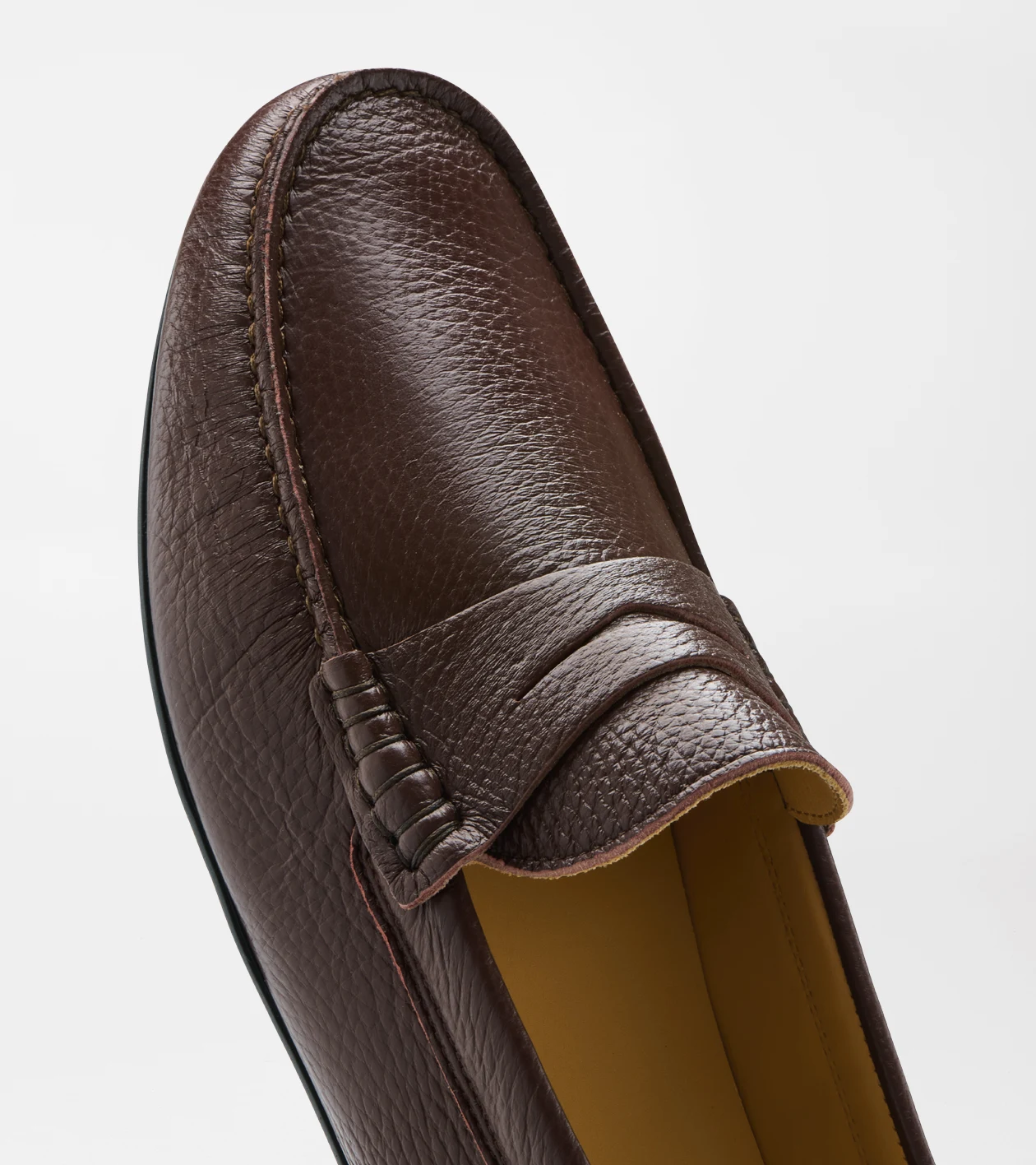 Suffolk Deerskin Leather Driver in Chocolate - Alternate Image 5