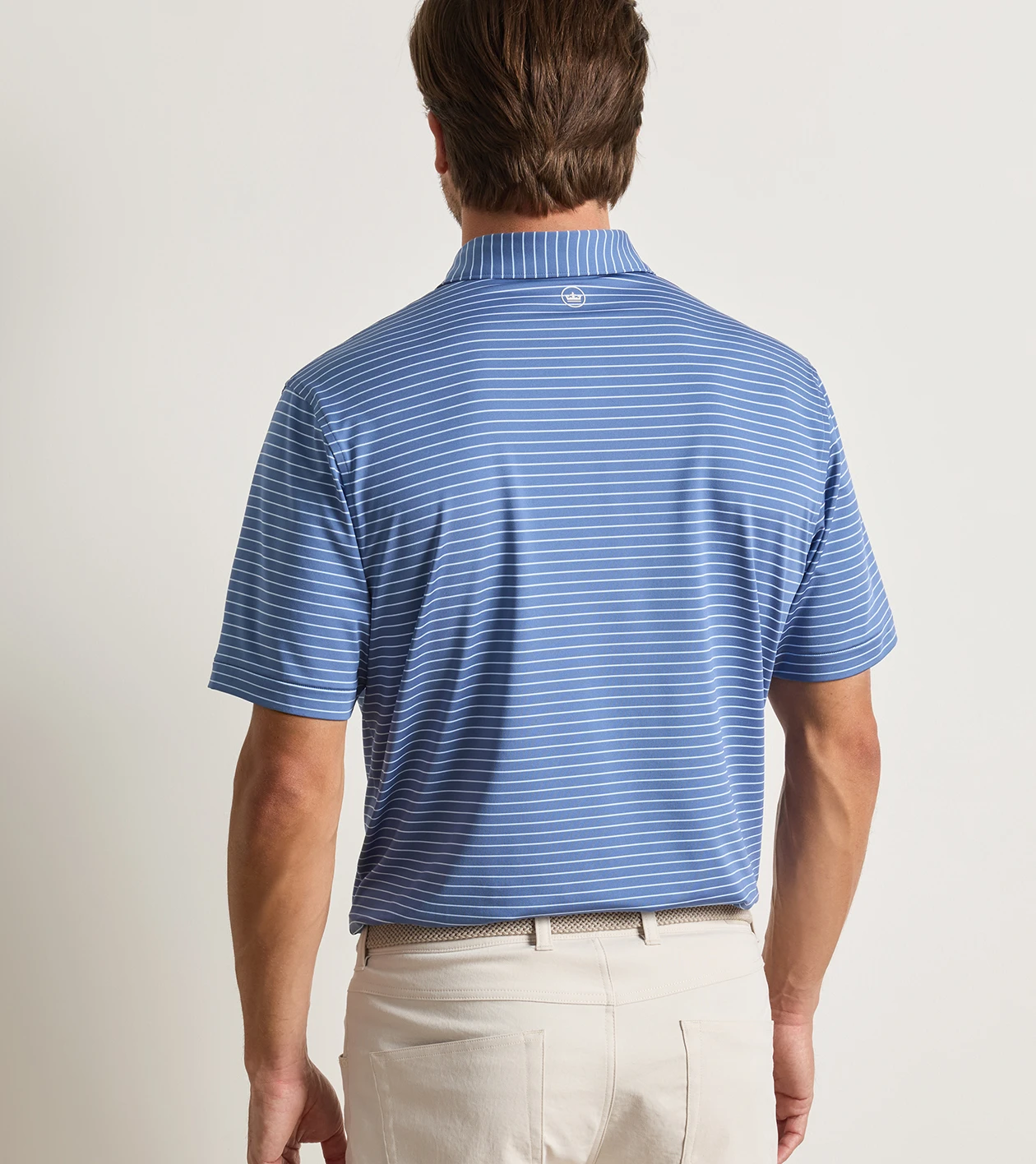 Oaks Performance Jersey Polo in BALI BLUE - Alternate Image 2