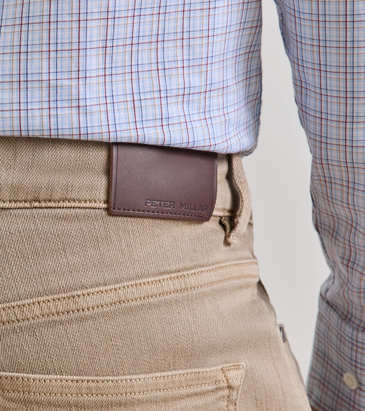 Fairfield Garment Dyed Denim in Khaki - Alternate Image 3