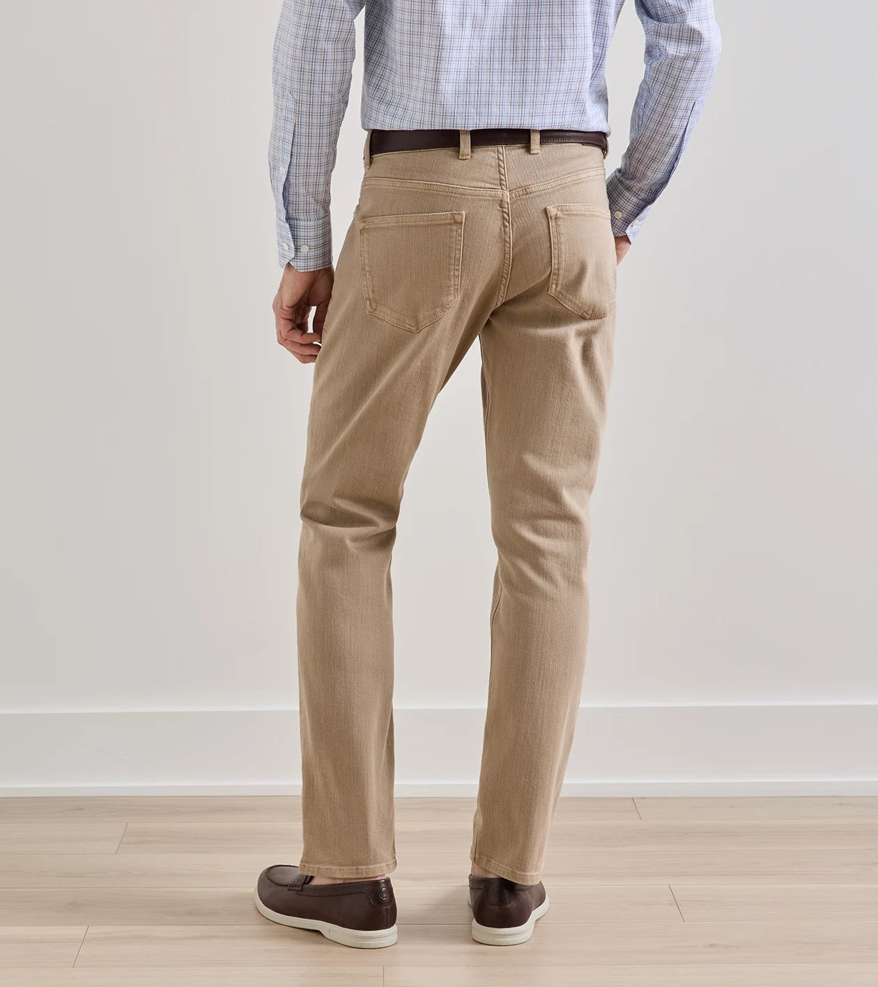 Fairfield Garment Dyed Denim in Khaki - Alternate Image 2