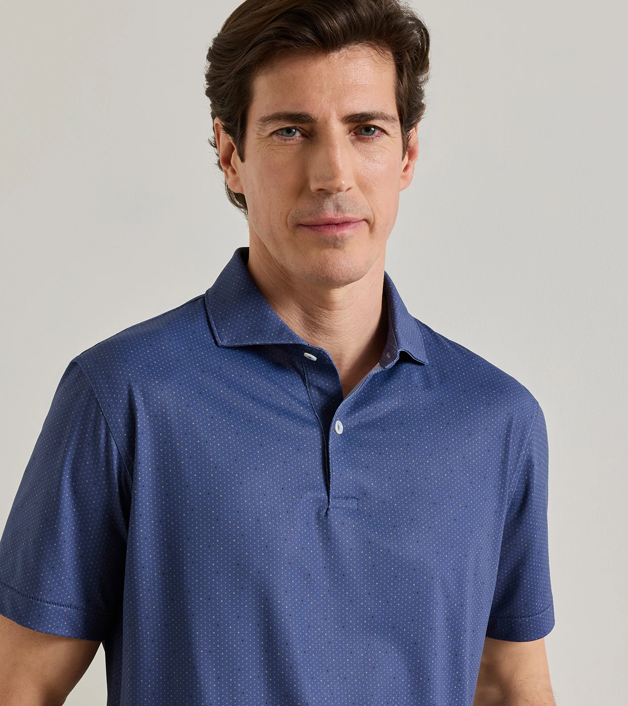 Tenuto Performance Jersey Polo in CADET - Alternate Image 4
