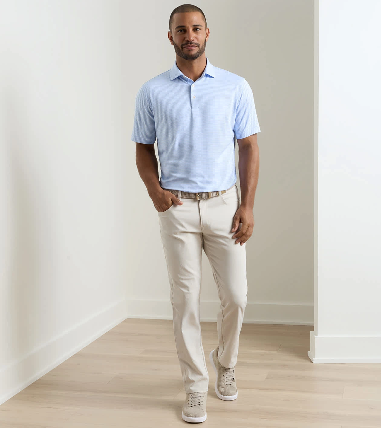 eb66 Performance Five-Pocket Pant in Stone - Alternate Image 1