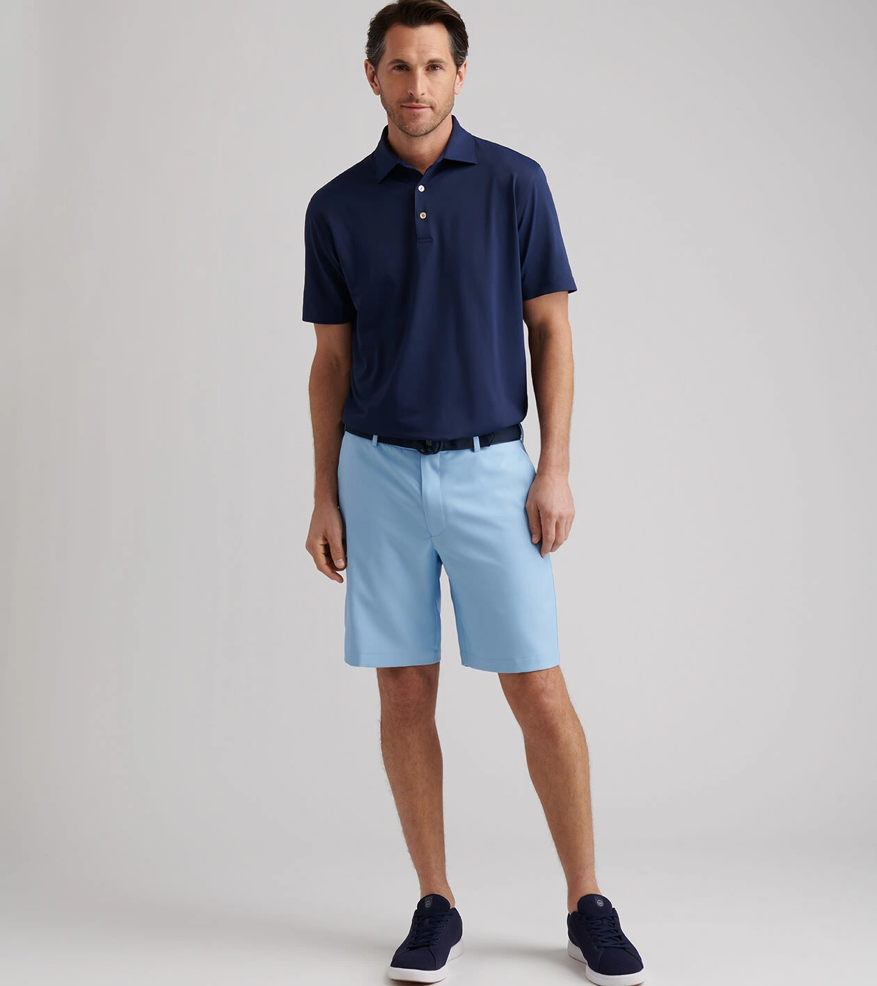 Salem Performance Short in Cottage Blue - Alternate Image 1
