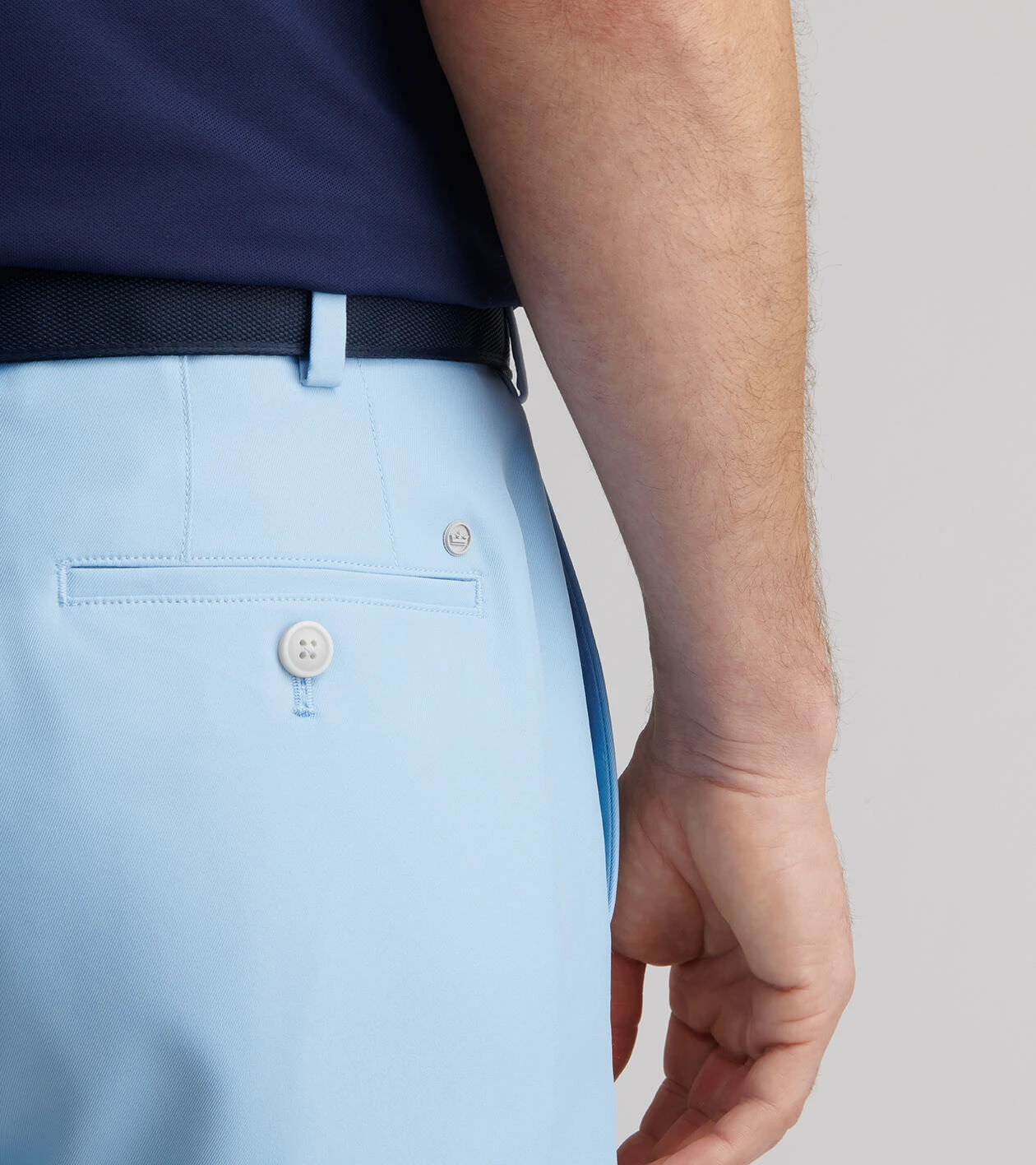 Salem Performance Short in Cottage Blue - Alternate Image 4
