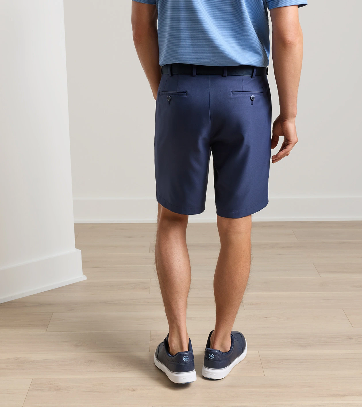 Salem Performance Short in Navy - Alternate Image 2