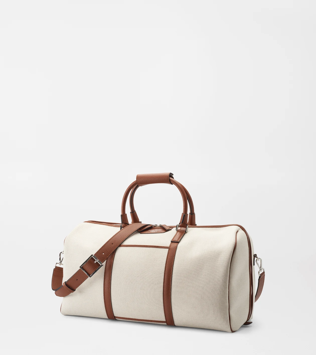 Peter Millar X Serapian Duffle in Ivory - Alternate Image 2