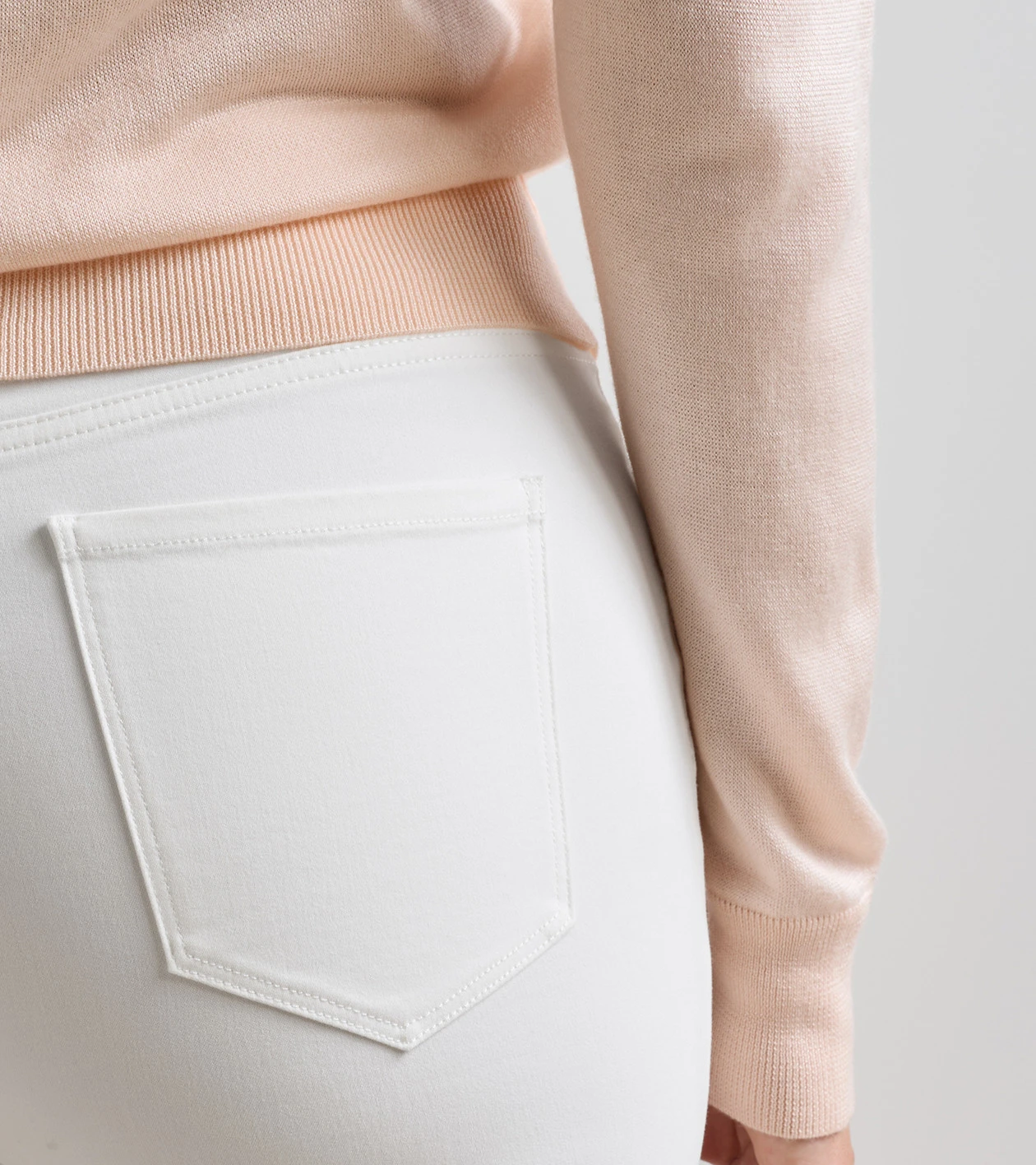 Karlie Kick Flare Pant in White - Alternate Image 3