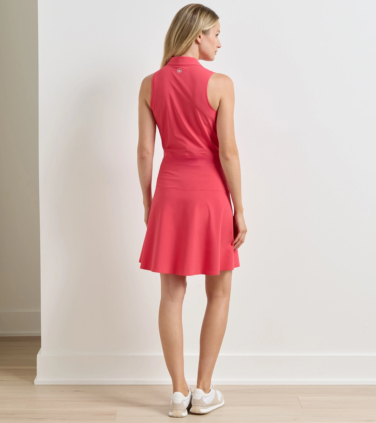 Bingham Sleeveless Sport Dress in CALABRIAN RED - Alternate Image 2