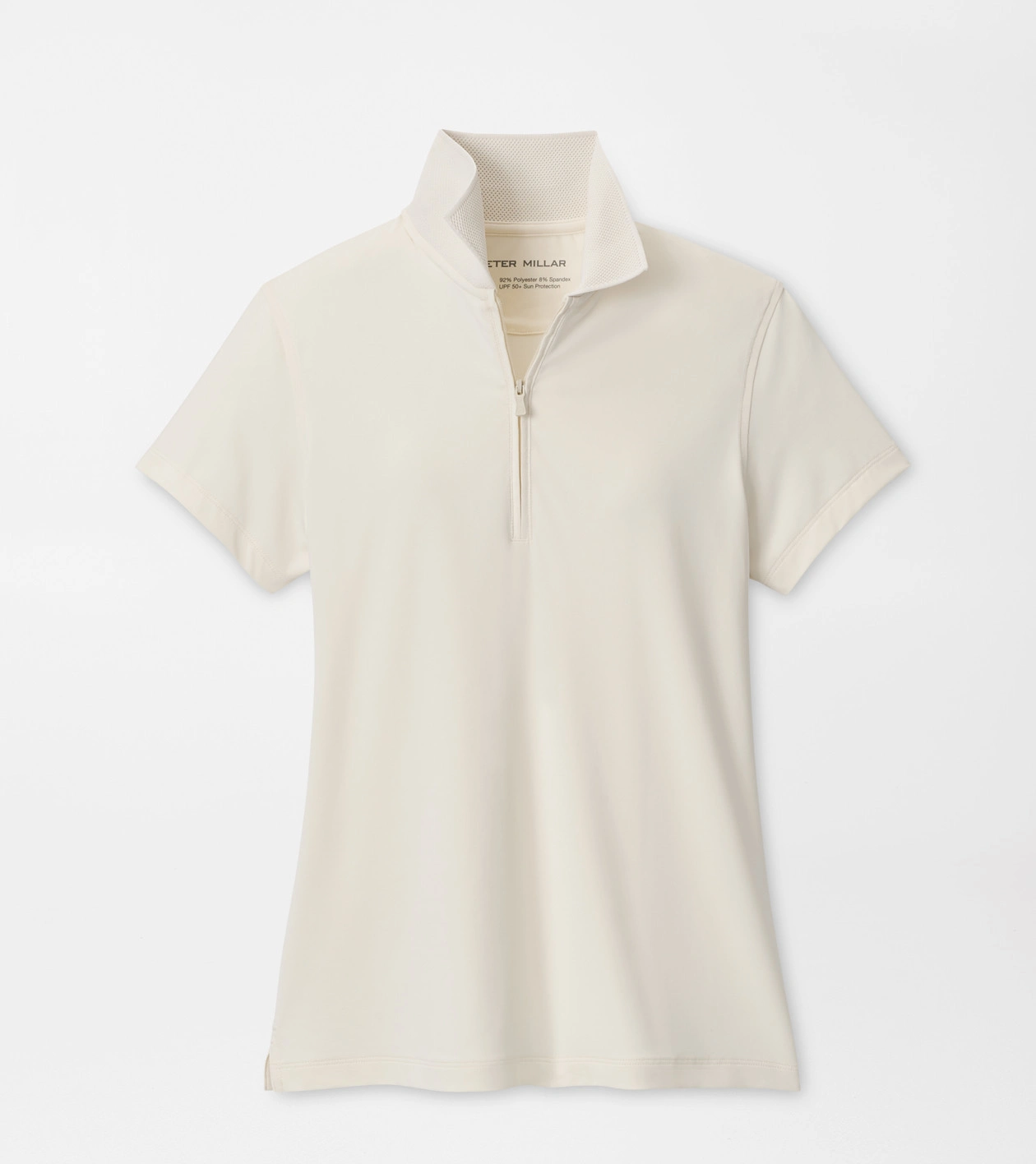 Keswick Zip Neck Short Sleeve Polo | Women's Tops | Peter Millar