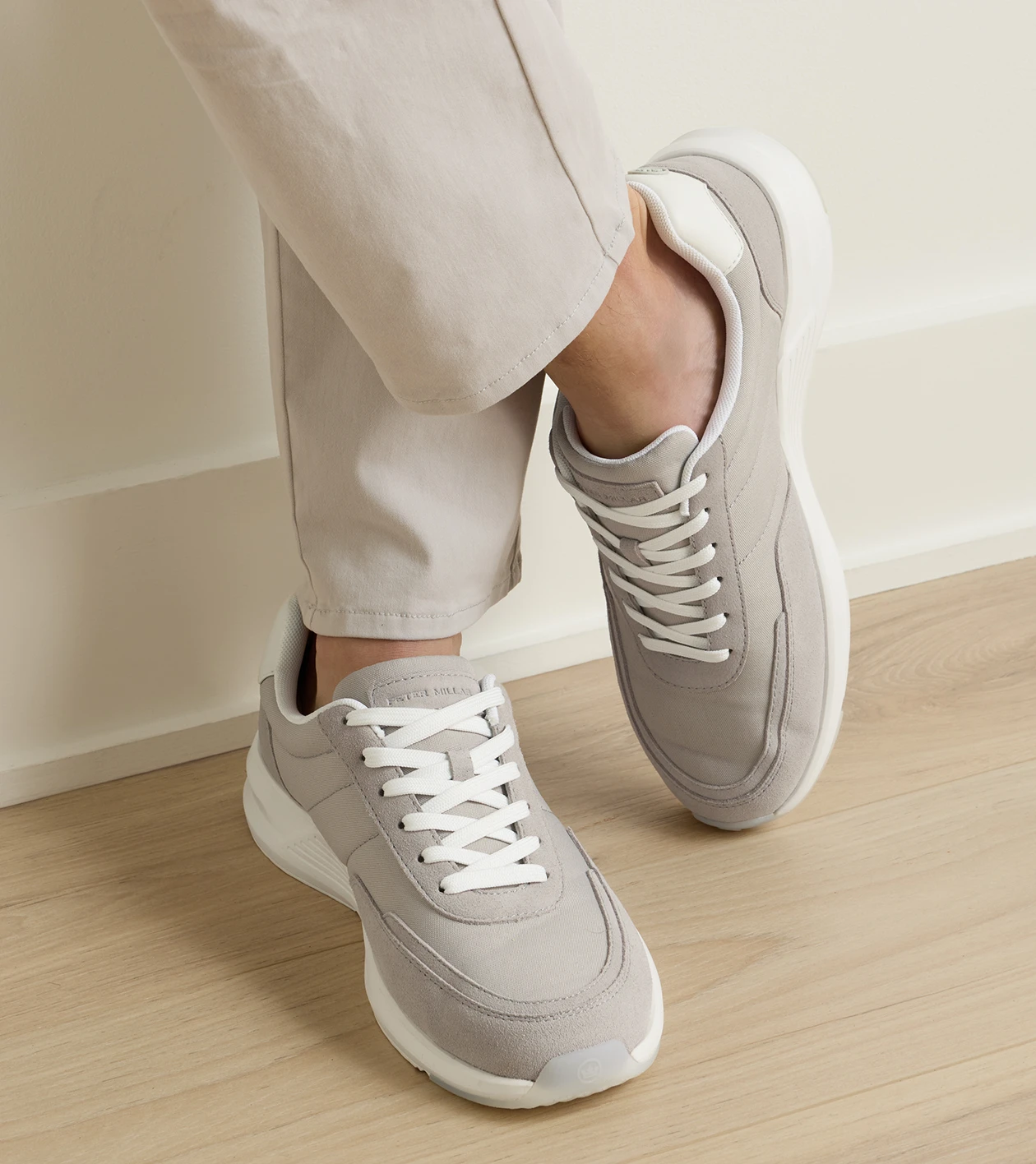 Journeyman Sneaker in LIGHT PEWTER - Alternate Image 1