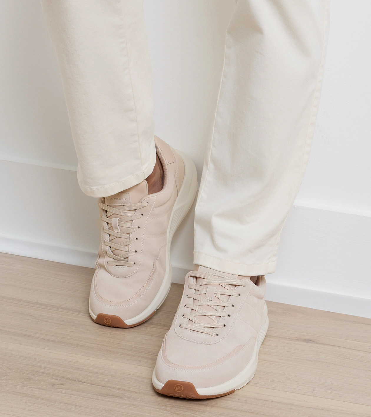Journeyman Suede Sneaker in Stone - Alternate Image 1
