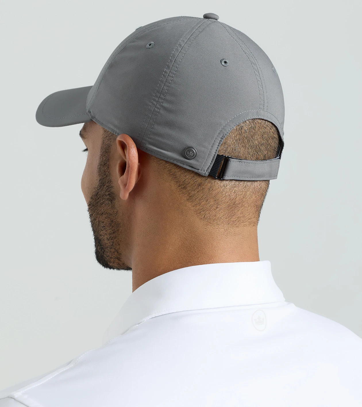 Pursuit Performance Peter Millar Hat in Gale Grey - Alternate Image 2