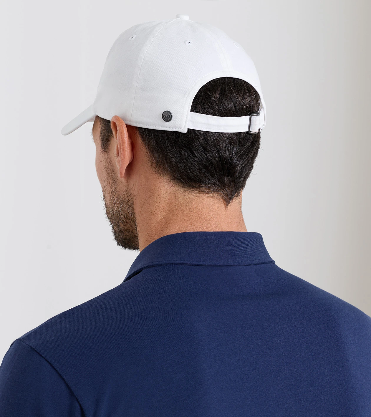 Whitaker Washed Twill Hat in White - Alternate Image 2
