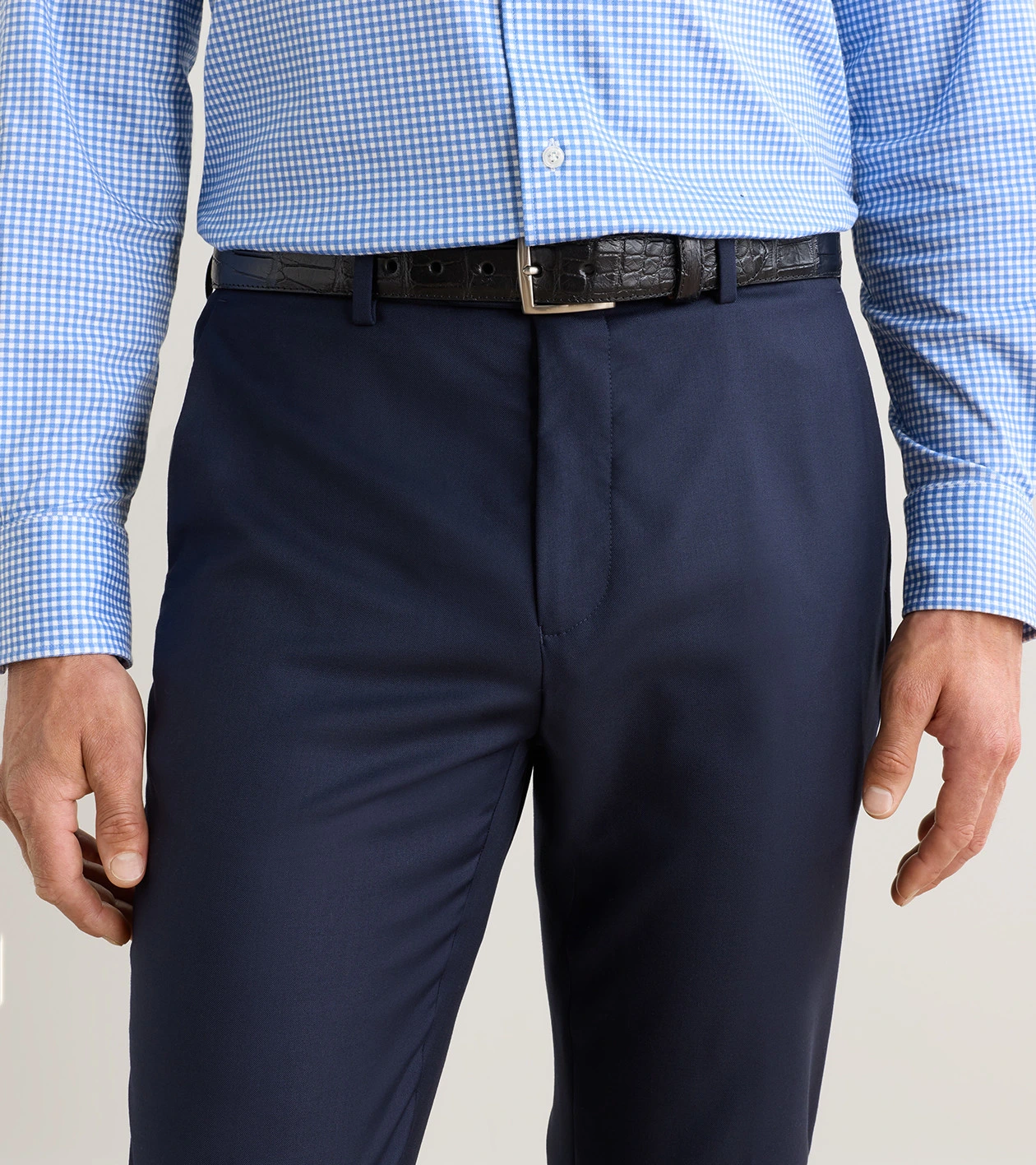 Martin Alligator Belt in Black - Alternate Image 1