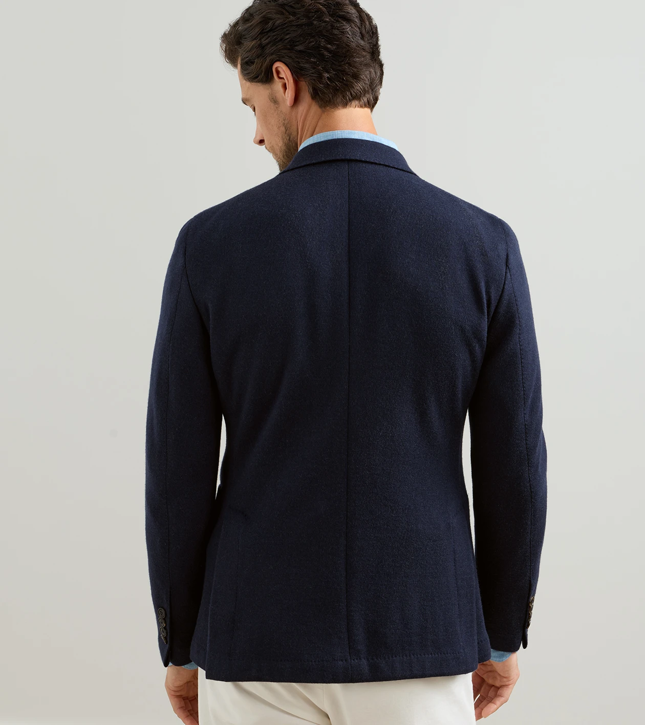 Gables Knit Soft Jacket in Navy - Alternate Image 2