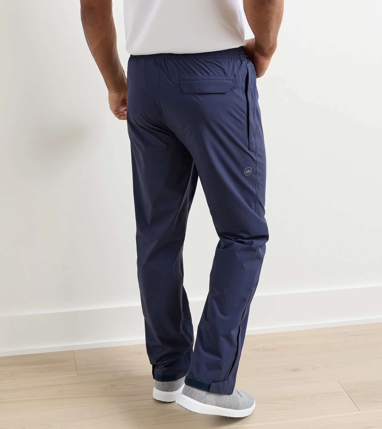 Shield Pull-On Rain Pant in Navy - Alternate Image 2