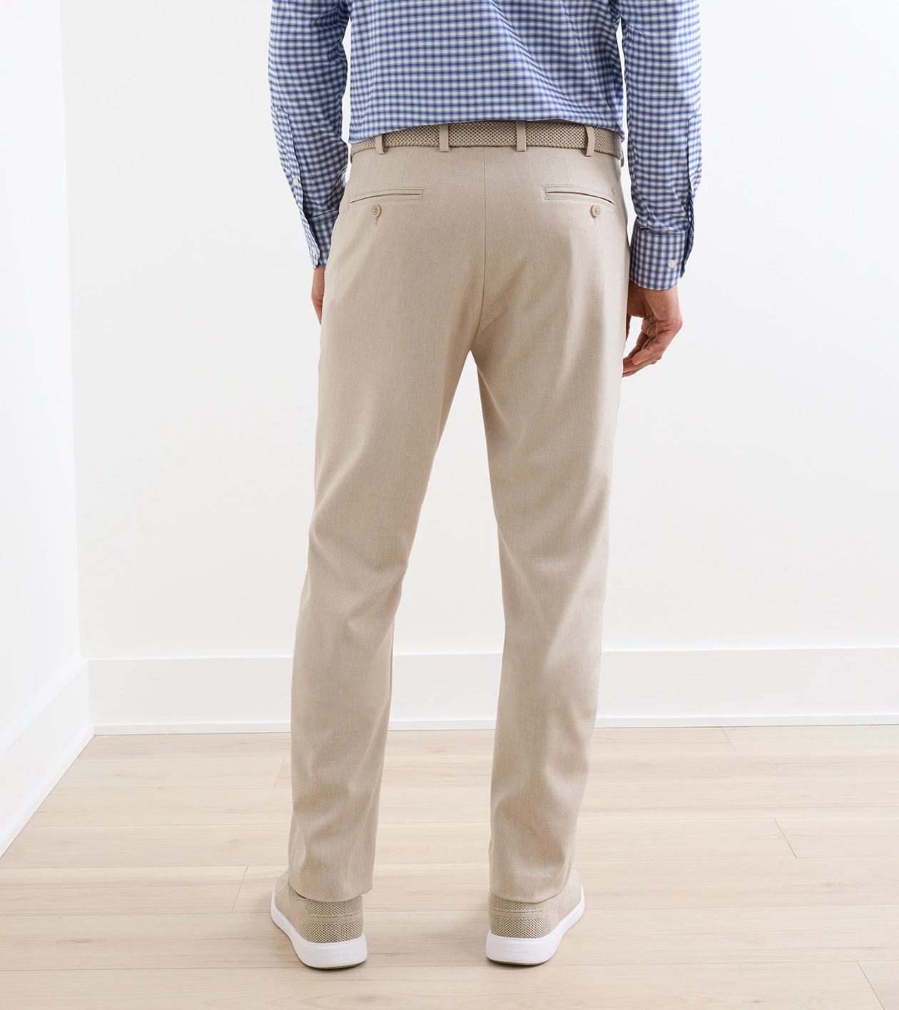 Charlotte Performance Trouser in Khaki - Alternate Image 2