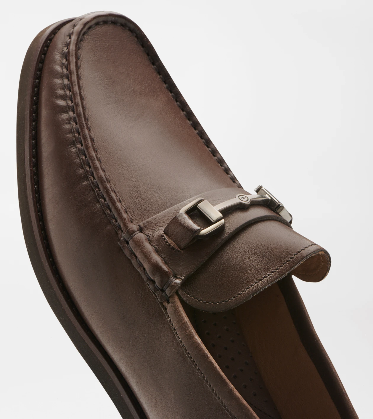 Leather Bit Loafer in Brown - Alternate Image 5