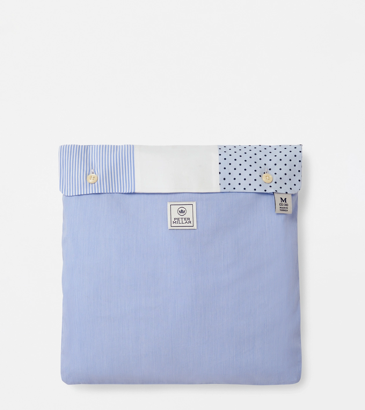 Dempsey Three-Pack Cotton Boxer in Cottage Blue - Alternate Image 2