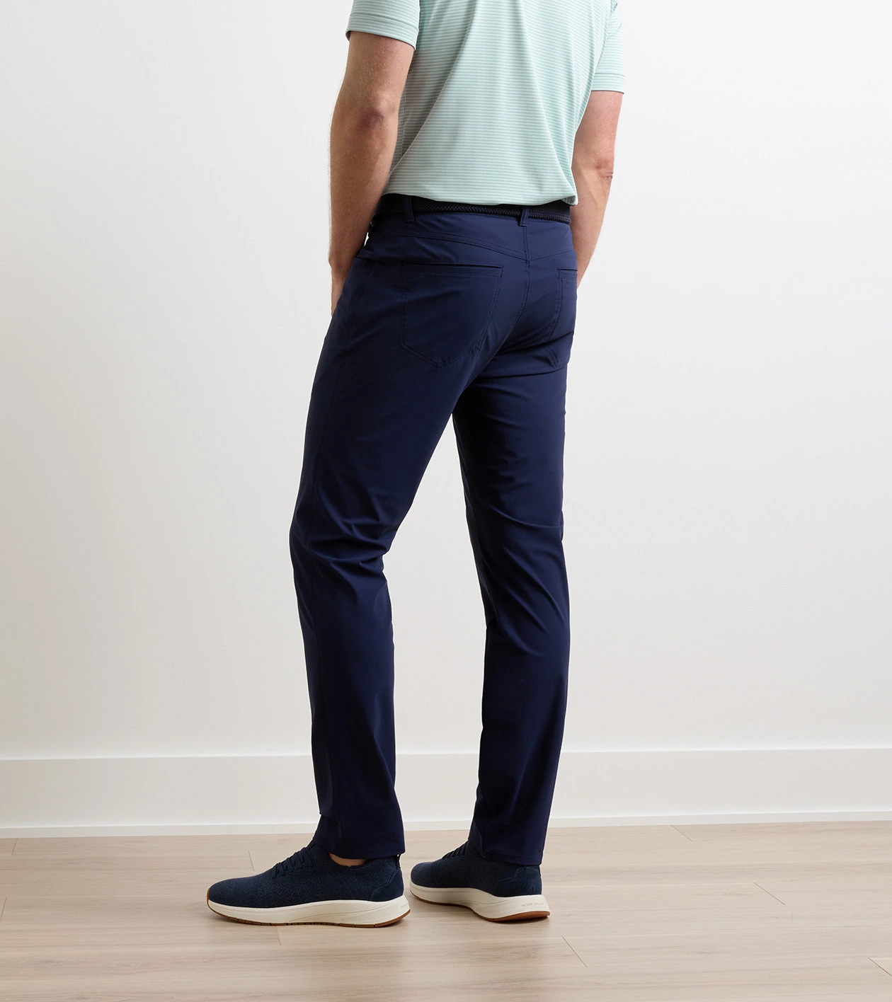 Bingham Performance Five-Pocket Pant in Navy - Alternate Image 2