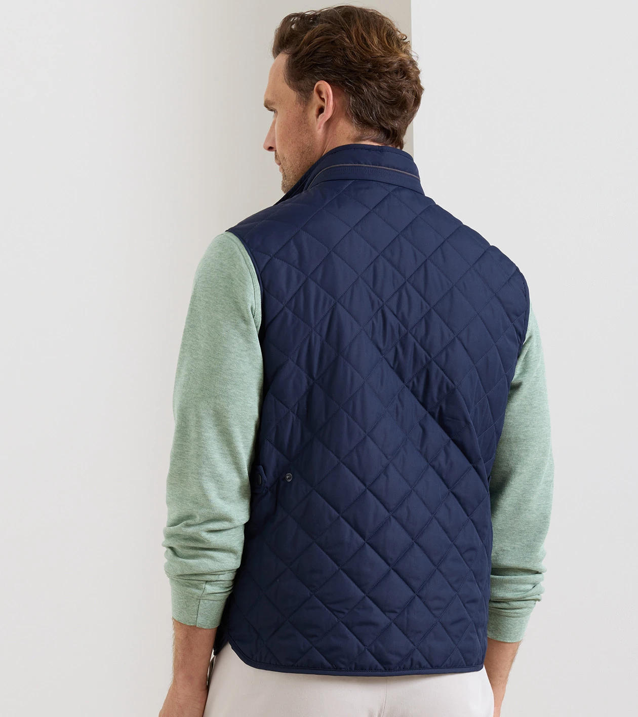 Essex Vest in Navy - Alternate Image 2