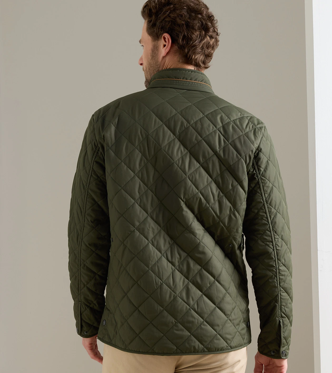 Suffolk Coat in Dark Olive - Alternate Image 2