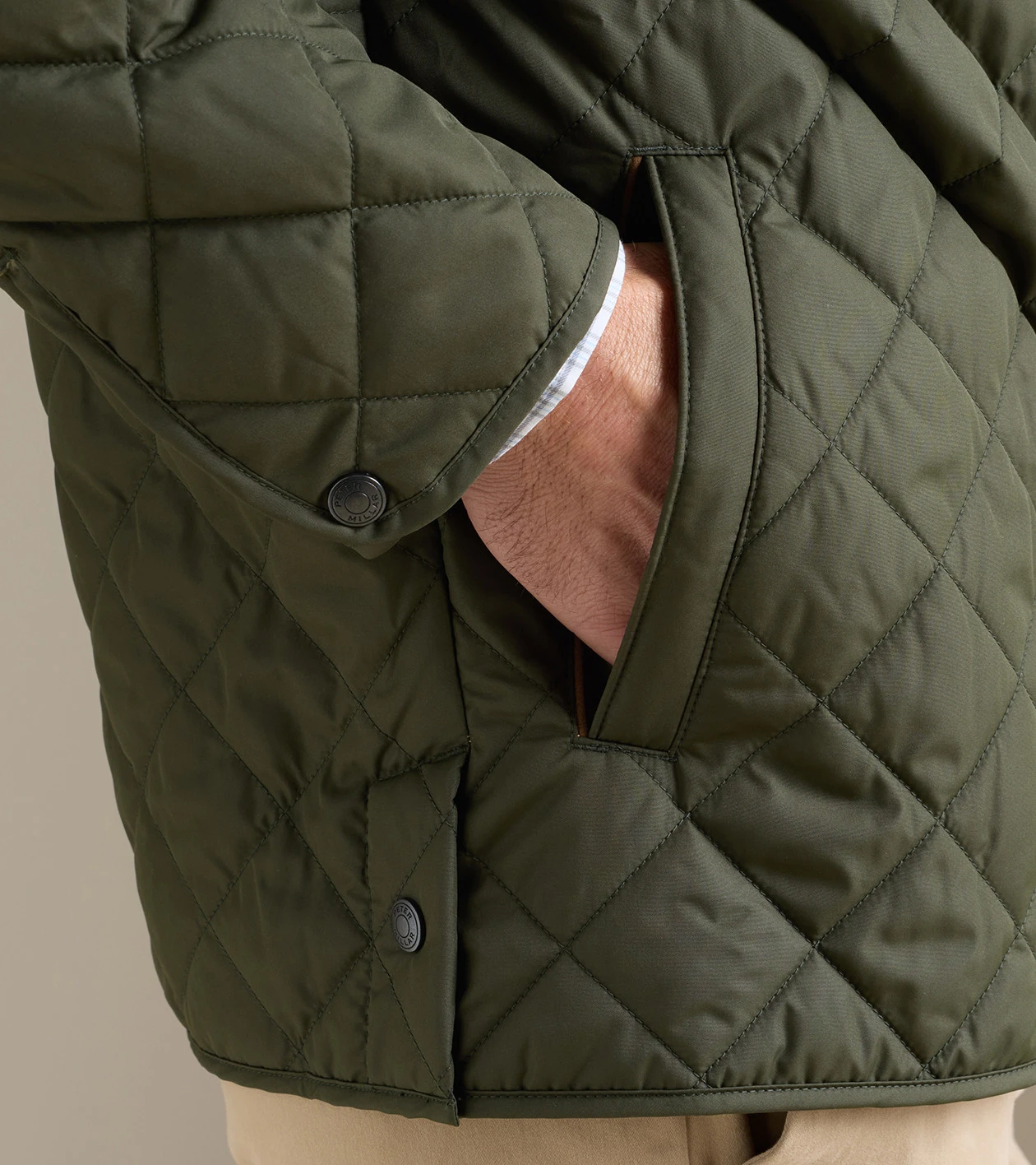 Suffolk Coat in Dark Olive - Alternate Image 3