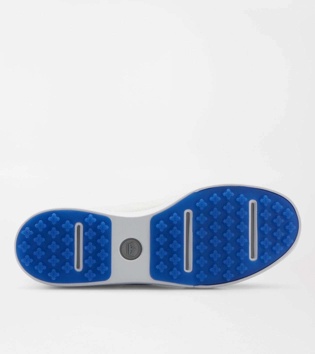 Drift Leather Hybrid Course Shoe in WHITE/MAKO BLUE - Alternate Image 5