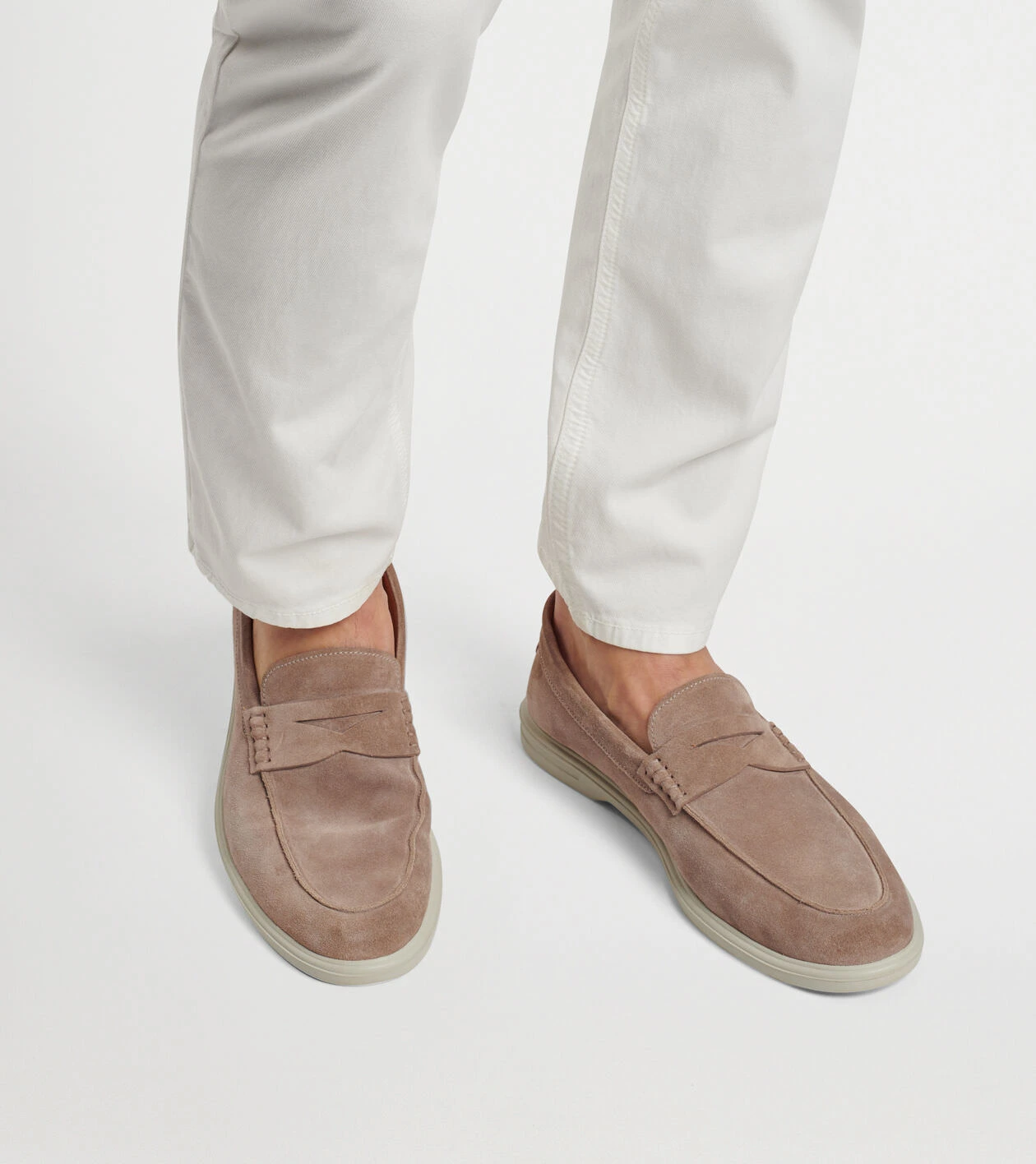 Excursionist Penny Loafer in PEBBLE - Alternate Image 7