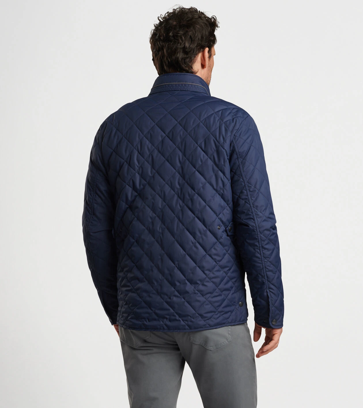 Suffolk Coat in Navy - Alternate Image 2