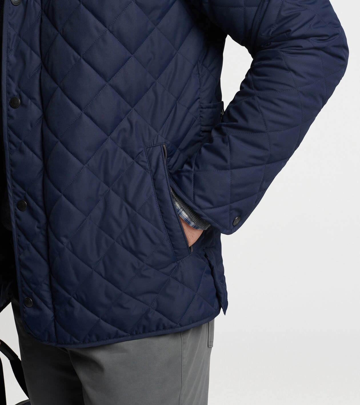 Suffolk Coat in Navy - Alternate Image 3