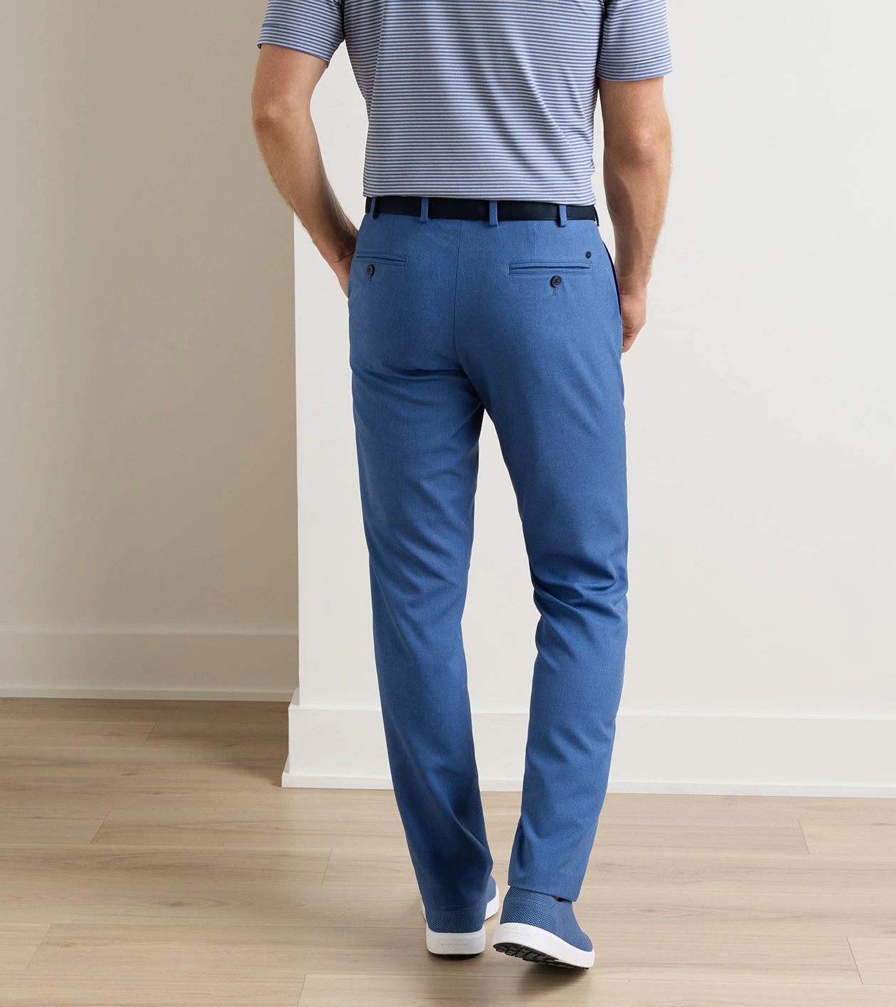 Charlotte Performance Trouser in Windsor Blue - Alternate Image 2