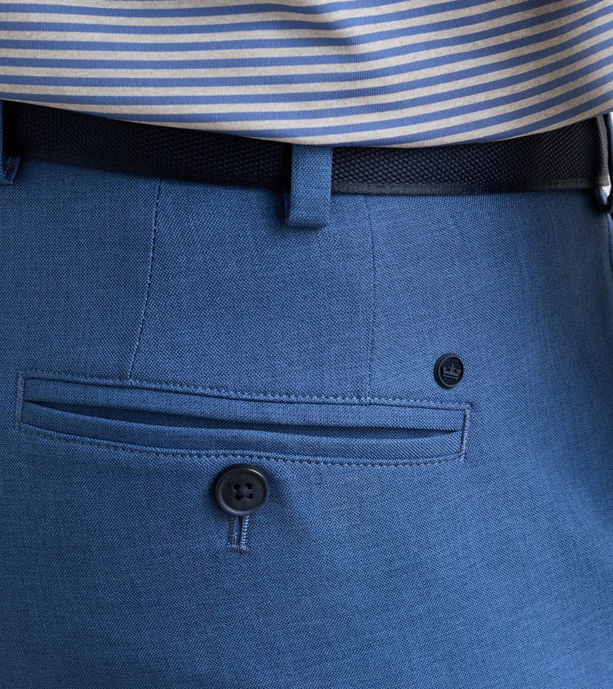 Charlotte Performance Trouser in Windsor Blue - Alternate Image 3