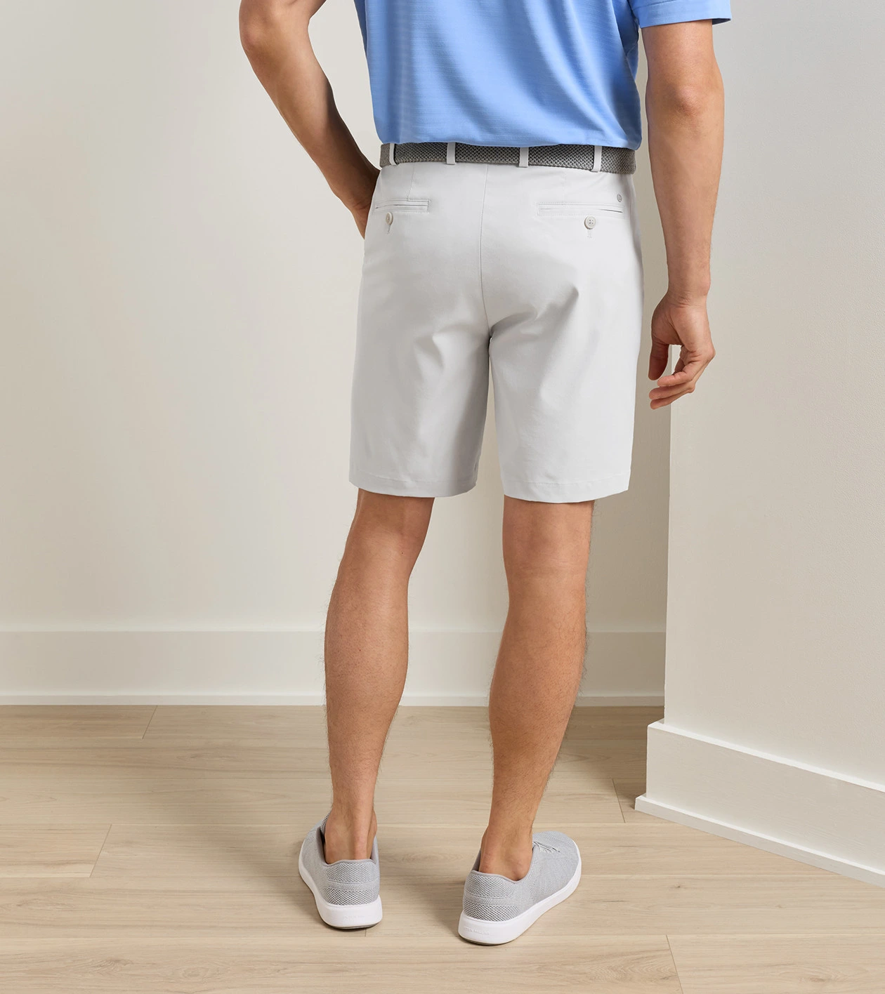 eb66 Performance Short in British Grey - Alternate Image 2