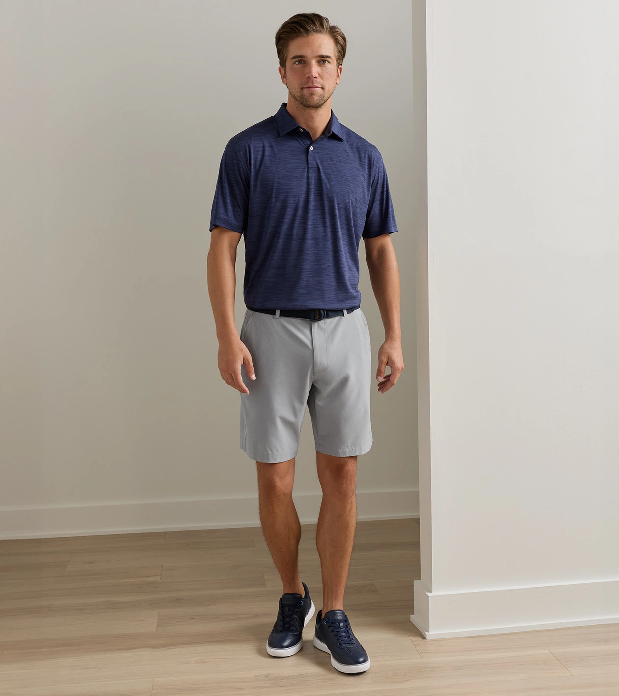 Featherweight Performance Short in Gale Grey - Alternate Image 1