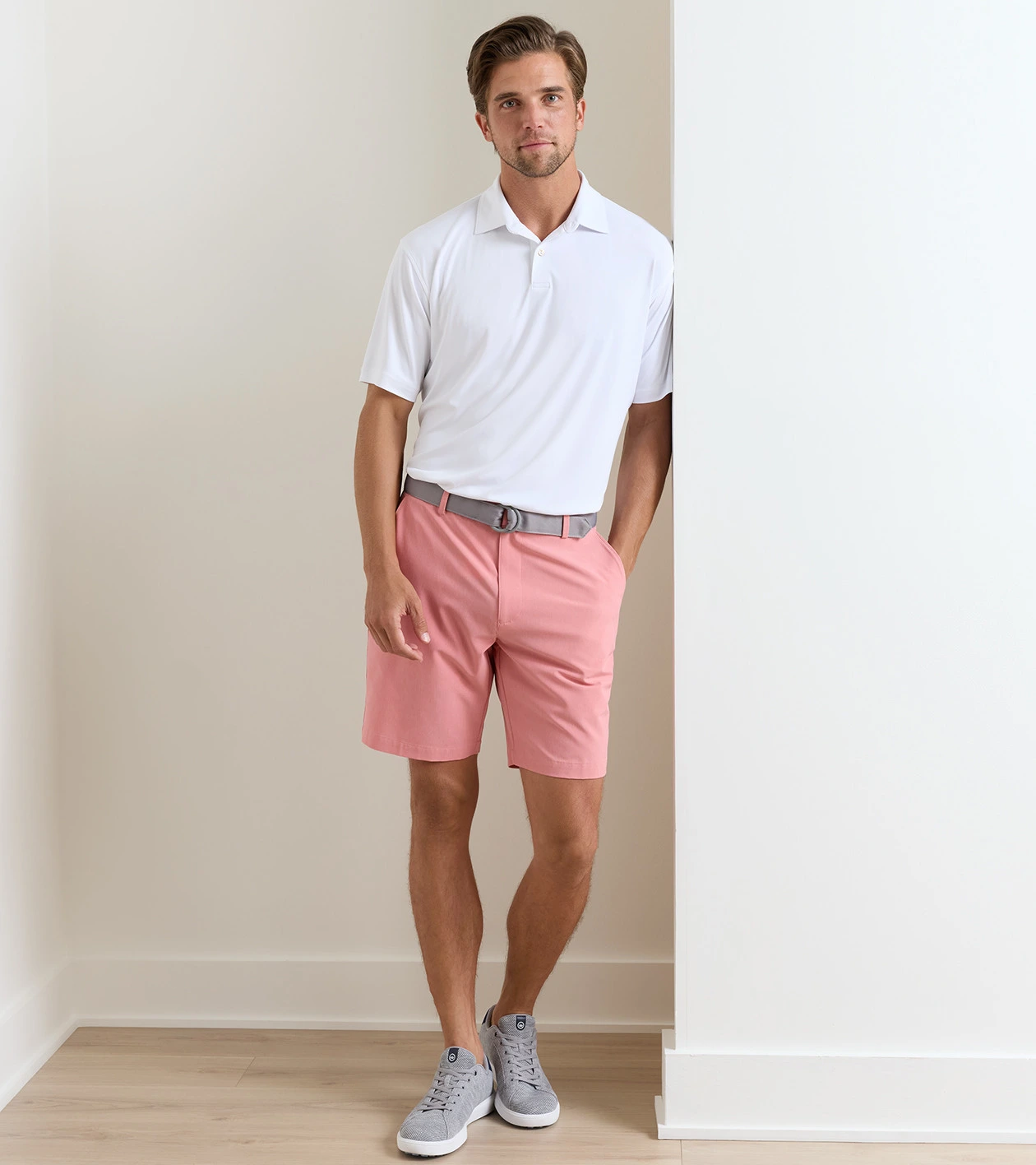 Featherweight Performance Short in VENETIAN PINK - Alternate Image 1