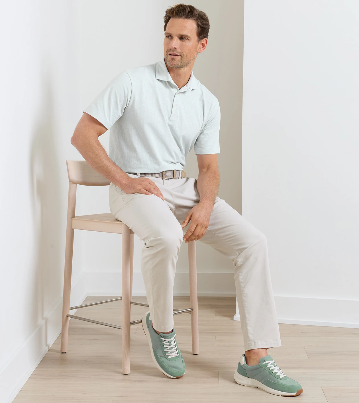 Journeyman Sneaker in SAGE FOG - Alternate Image 2