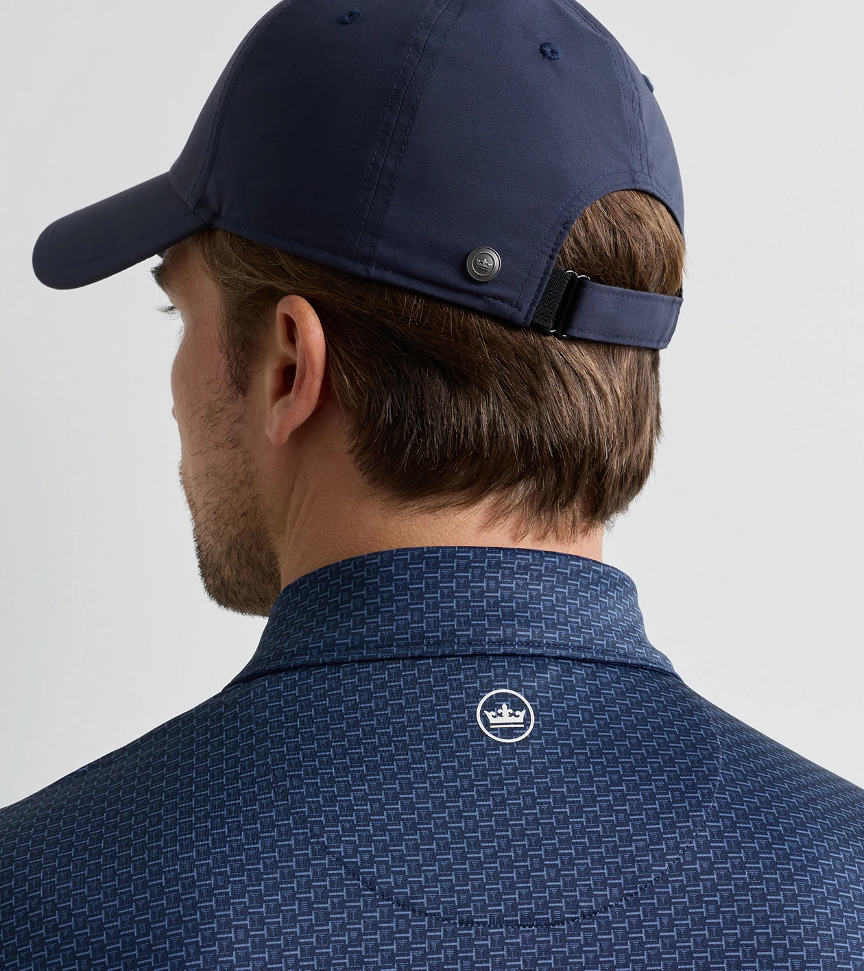 Bunker Bar Performance Jersey Polo in Navy - Alternate Image 3