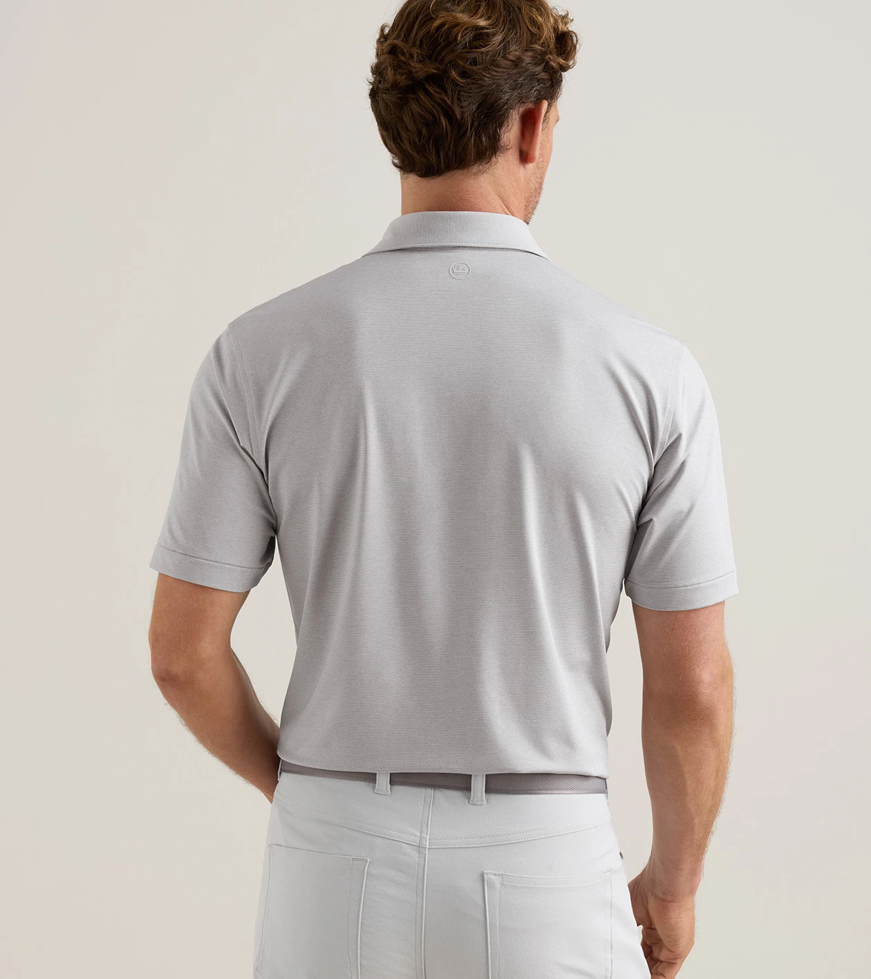 Holden Performance Jersey Polo in Gale Grey - Alternate Image 2
