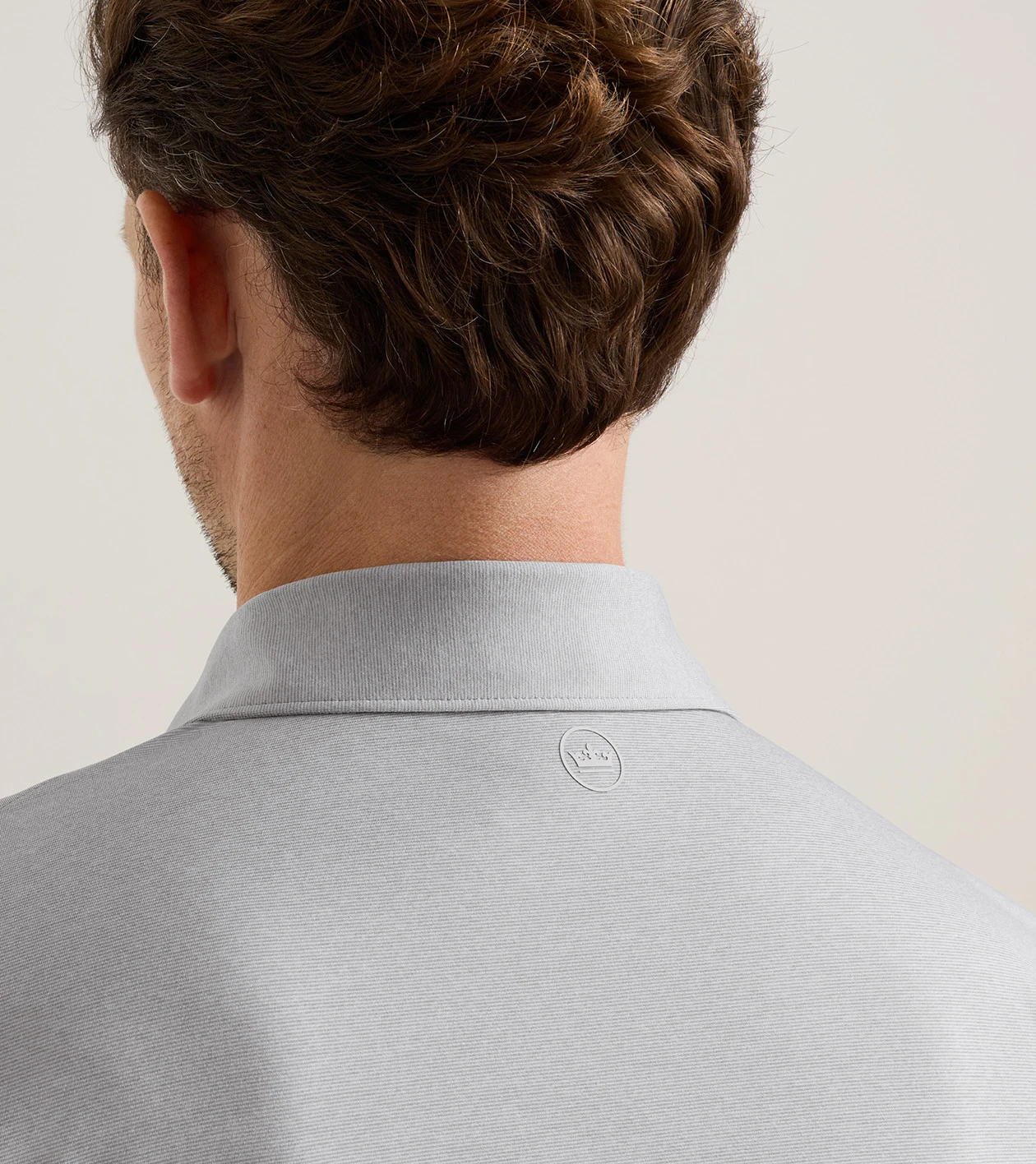 Holden Performance Jersey Polo in Gale Grey - Alternate Image 3