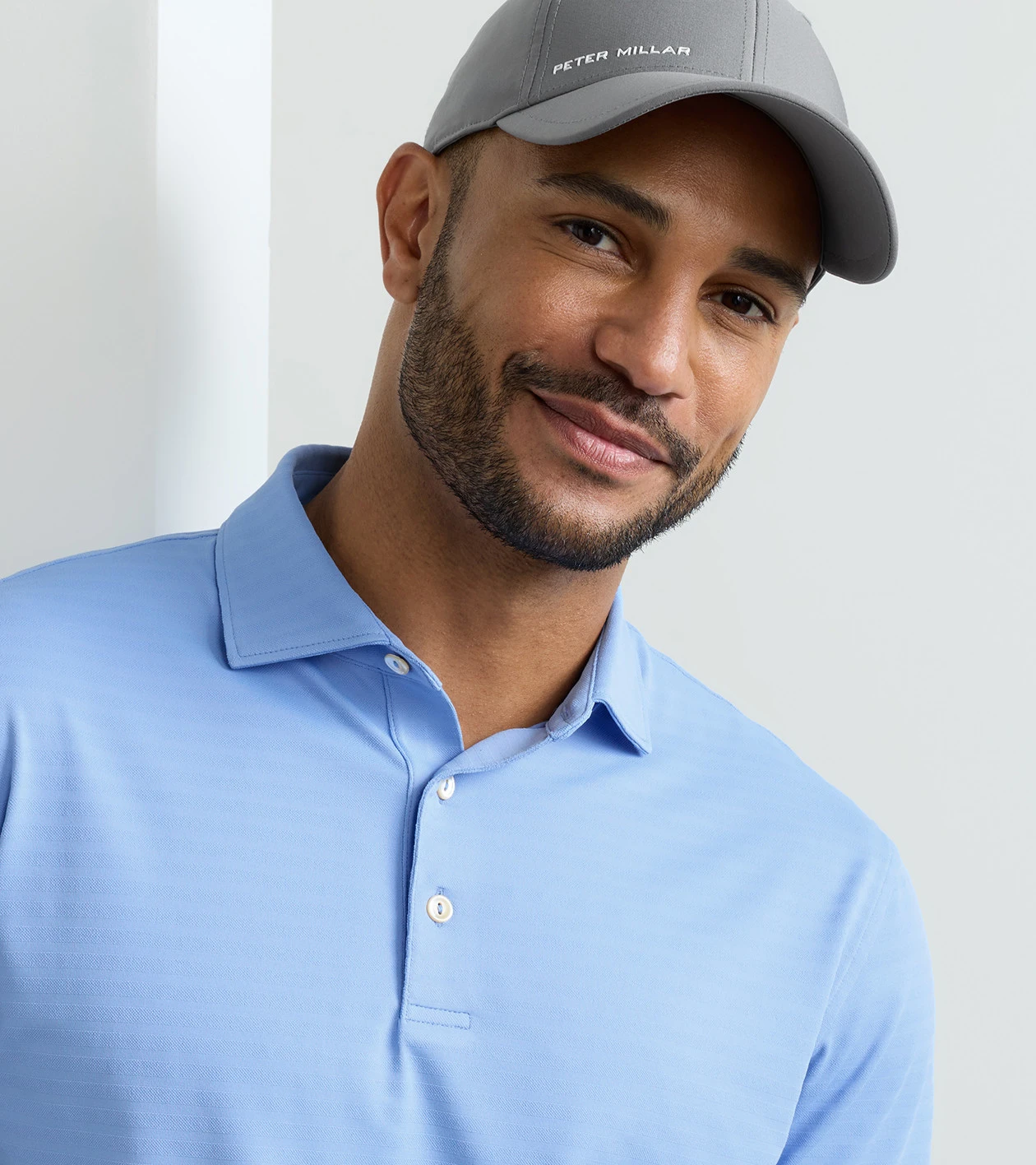 Clark Performance Jersey Polo in BLUEBIRD - Alternate Image 4