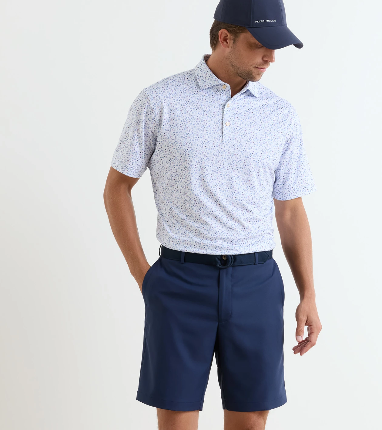 Oyster Roast Performance Jersey Polo | Men's Polos | Peter Millar