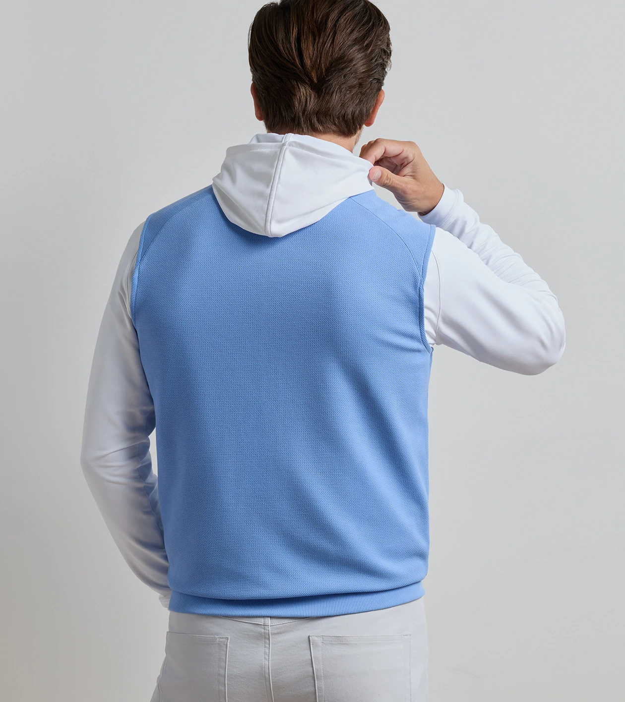 Cradle Piqué Performance Full-Zip Vest | Men's Vests | Peter Millar