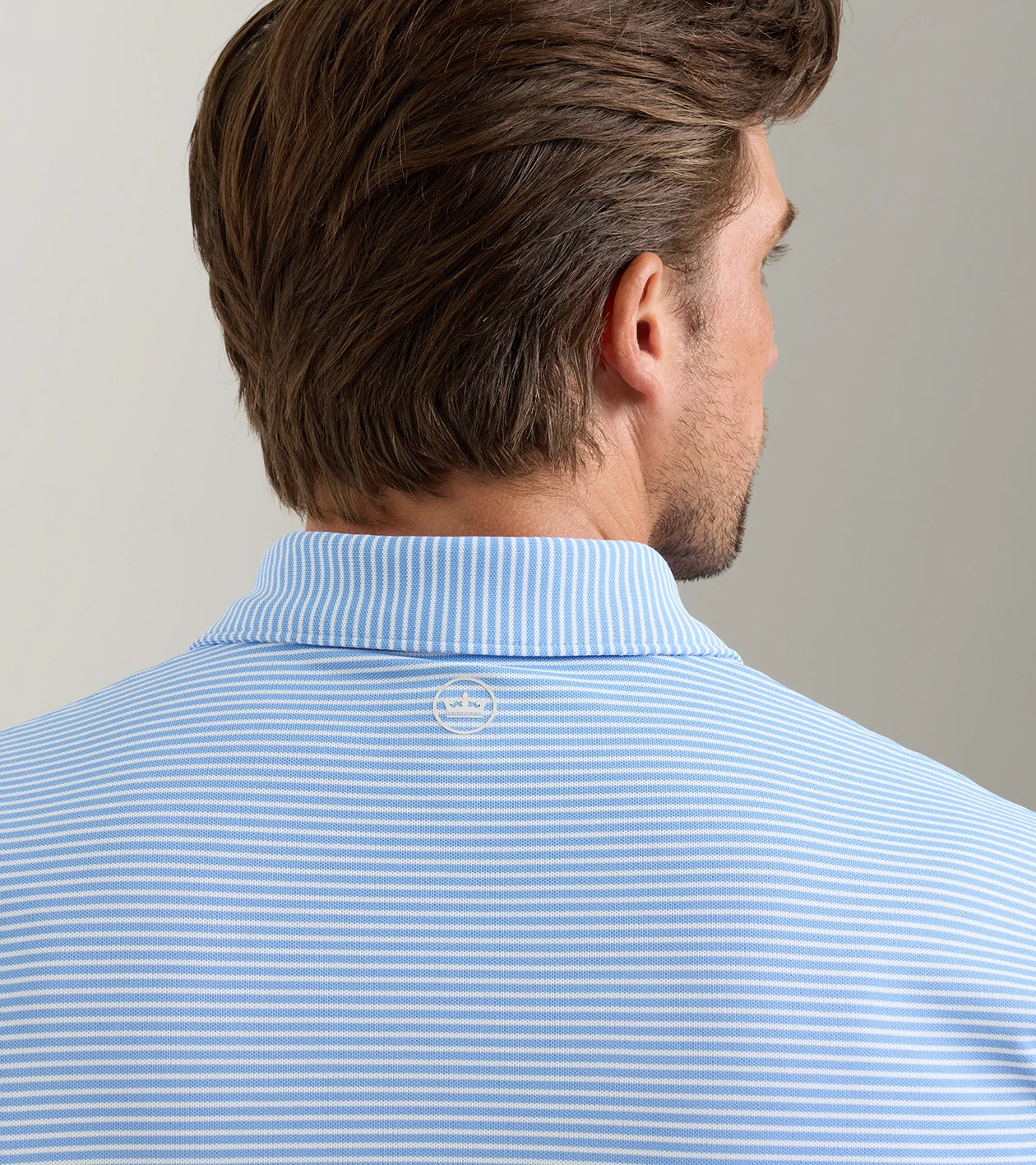 Grace Performance Mesh Polo in BLUEBIRD - Alternate Image 3