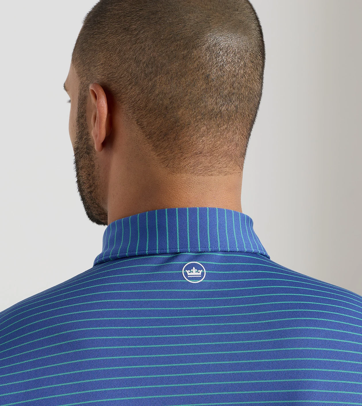 Winston Performance Mesh Polo in Sport Navy - Alternate Image 3