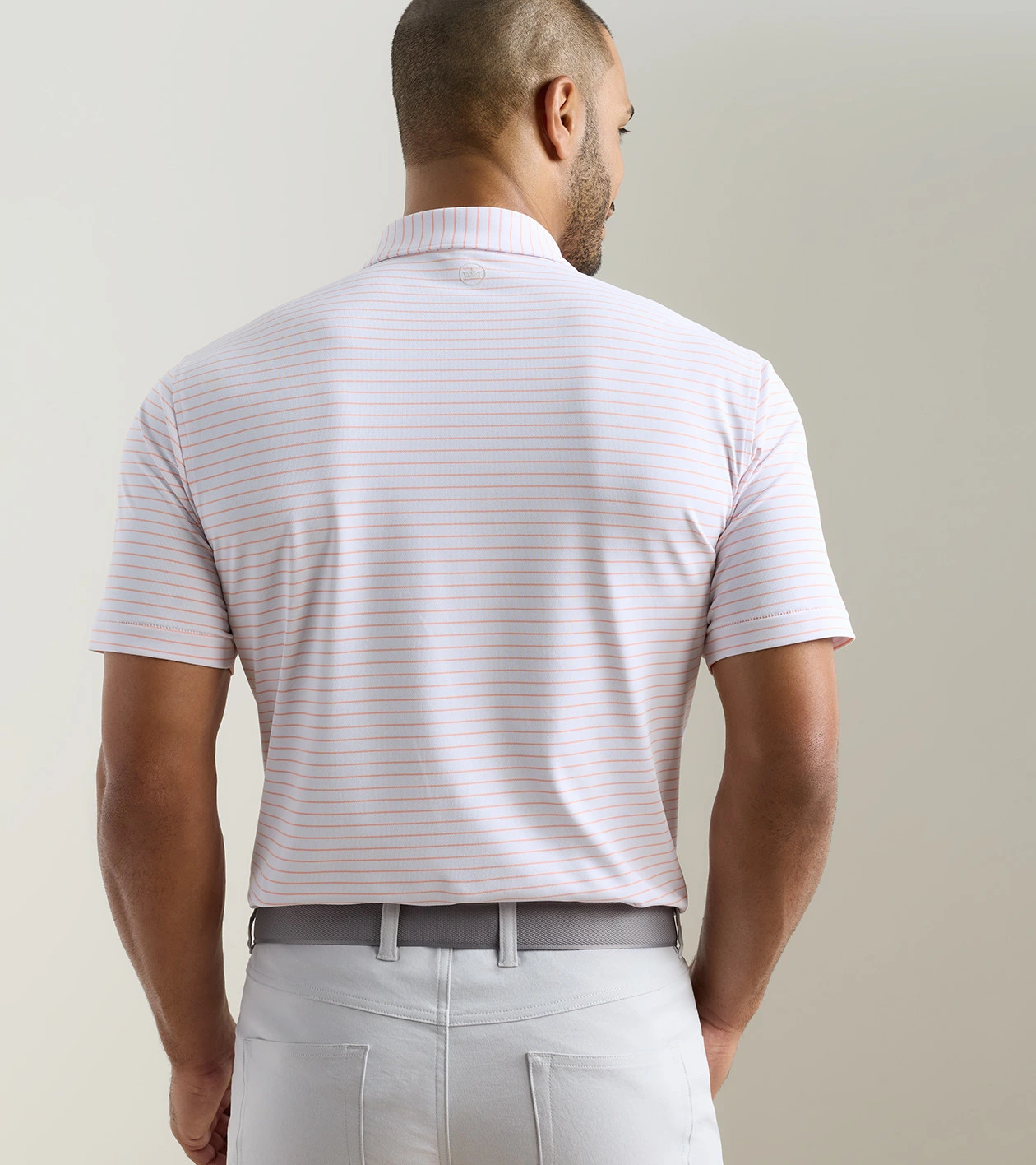 Winston Performance Mesh Polo in White - Alternate Image 2