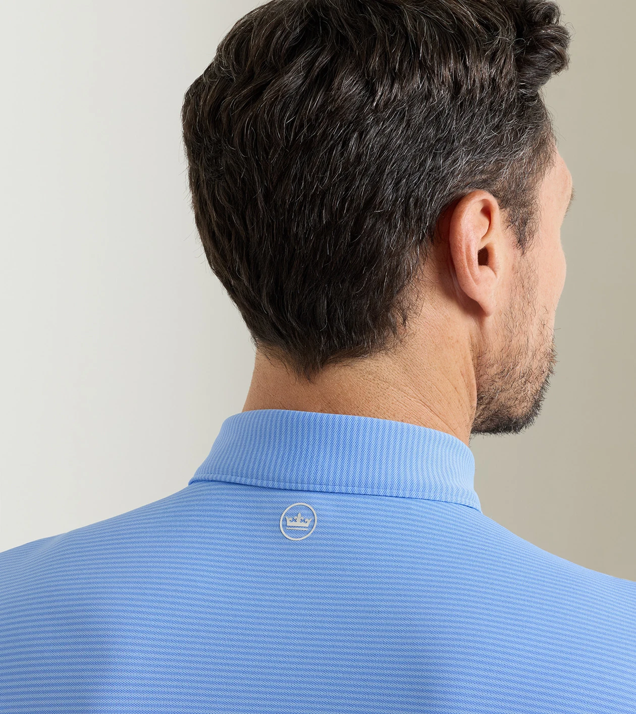 Candor Performance Mesh Polo in BLUEBIRD - Alternate Image 3