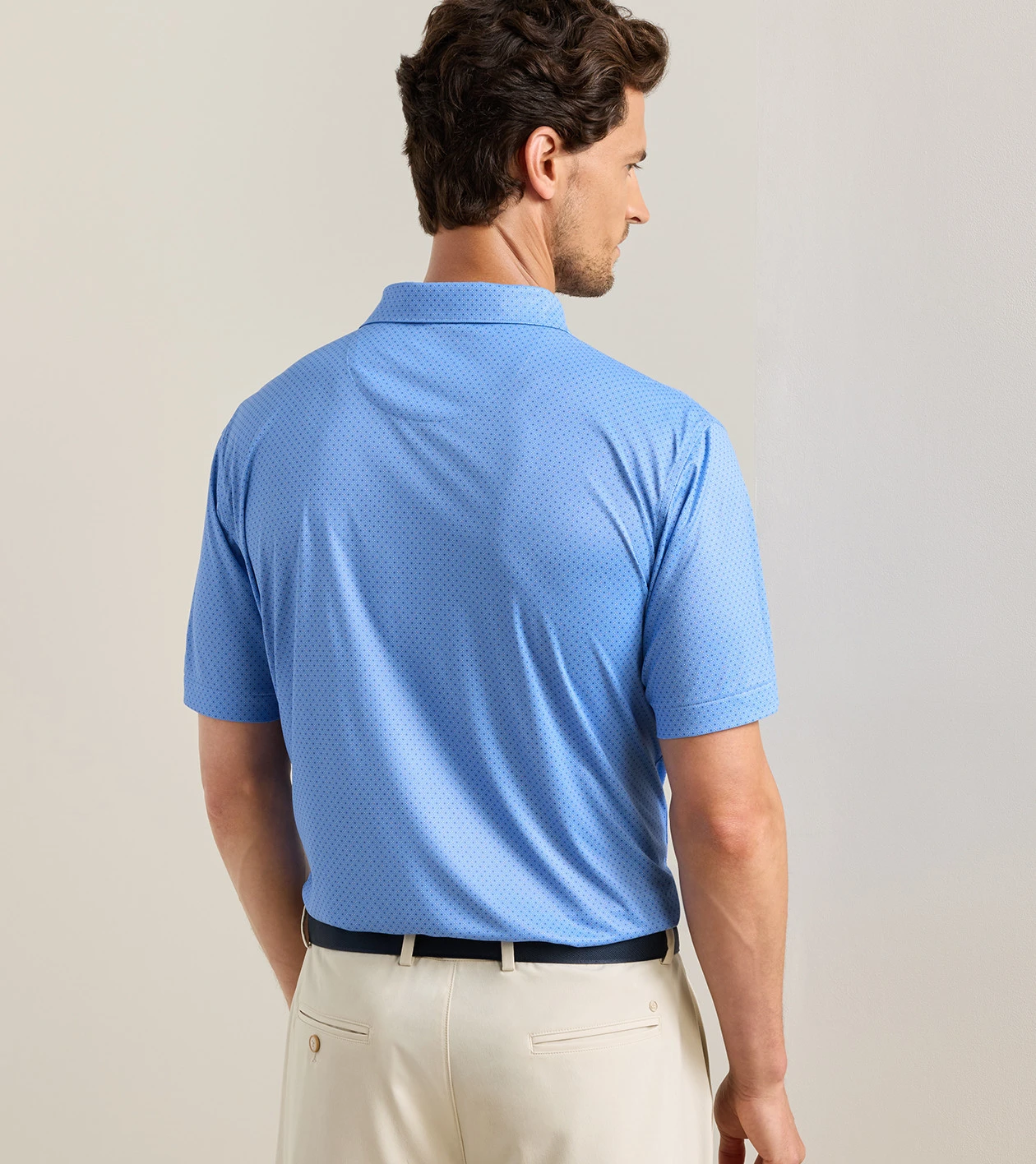 Featherweight Starmount Performance Polo in BLUEBIRD - Alternate Image 2